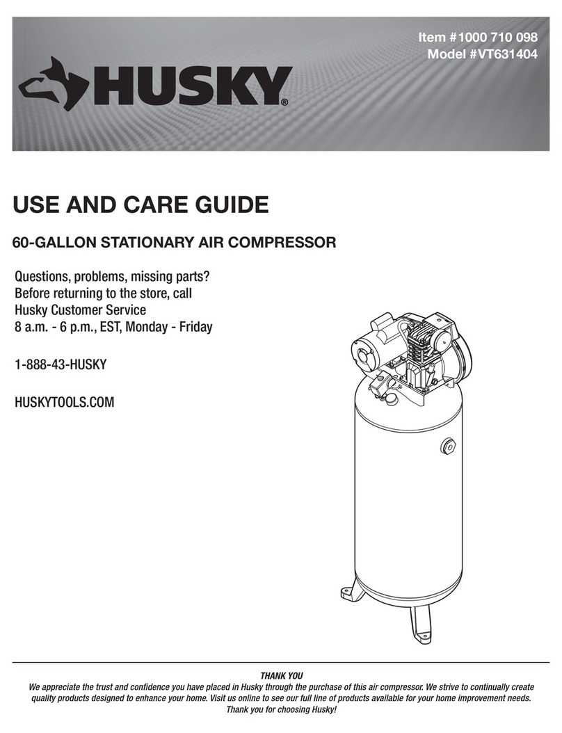 Husky VT631404 User manual