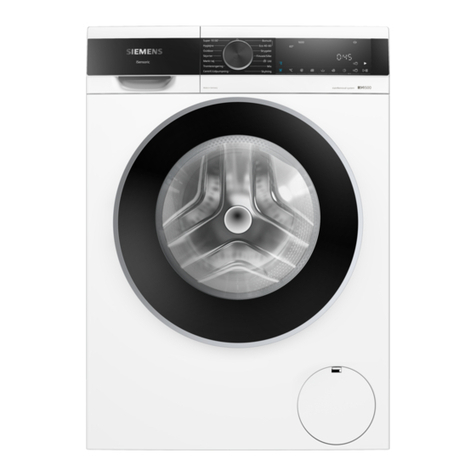 Siemens WG56G2MBDN User manual