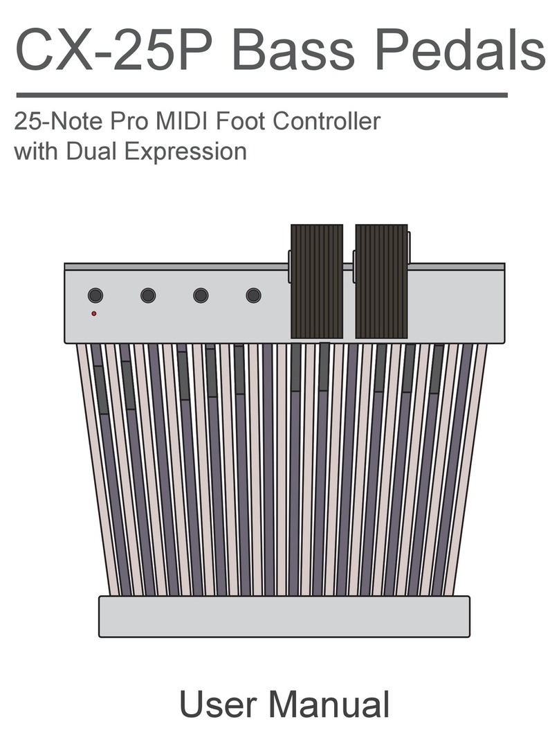 Pro-MIDI CX-25P user manual