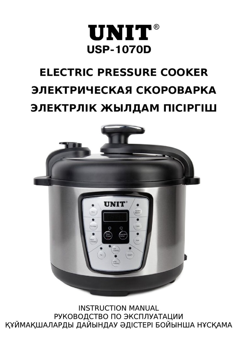 Unit USP-1070D instruction manual