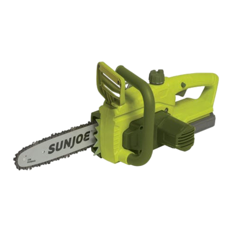 sunjoe 20ViONLTE-CS10-RM User manual