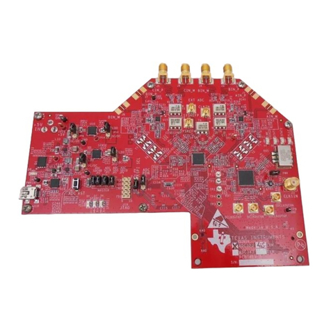 Texas Instruments ADC3 J EVM Series User manual