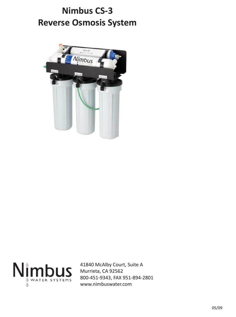 Nimbus Water Systems CS-3 manual