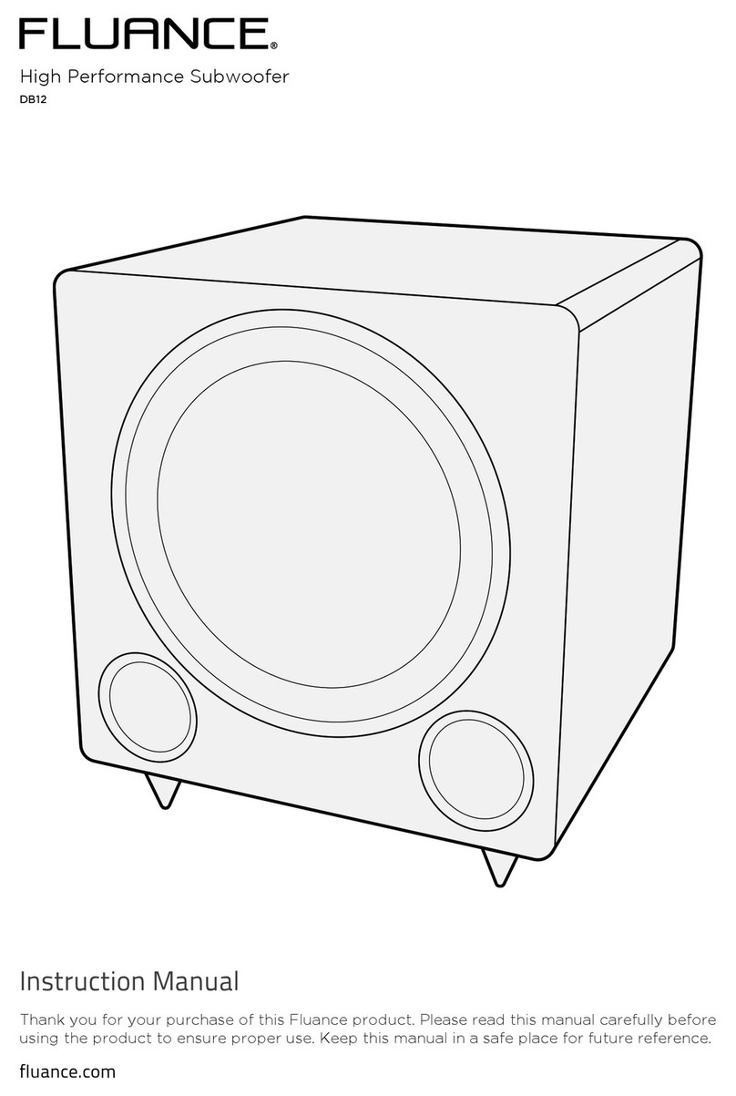 Fluance DB12MA instruction manual