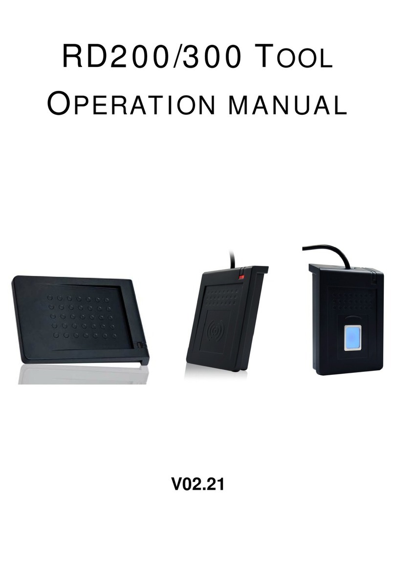 Kimaldi RD200 Operation manual