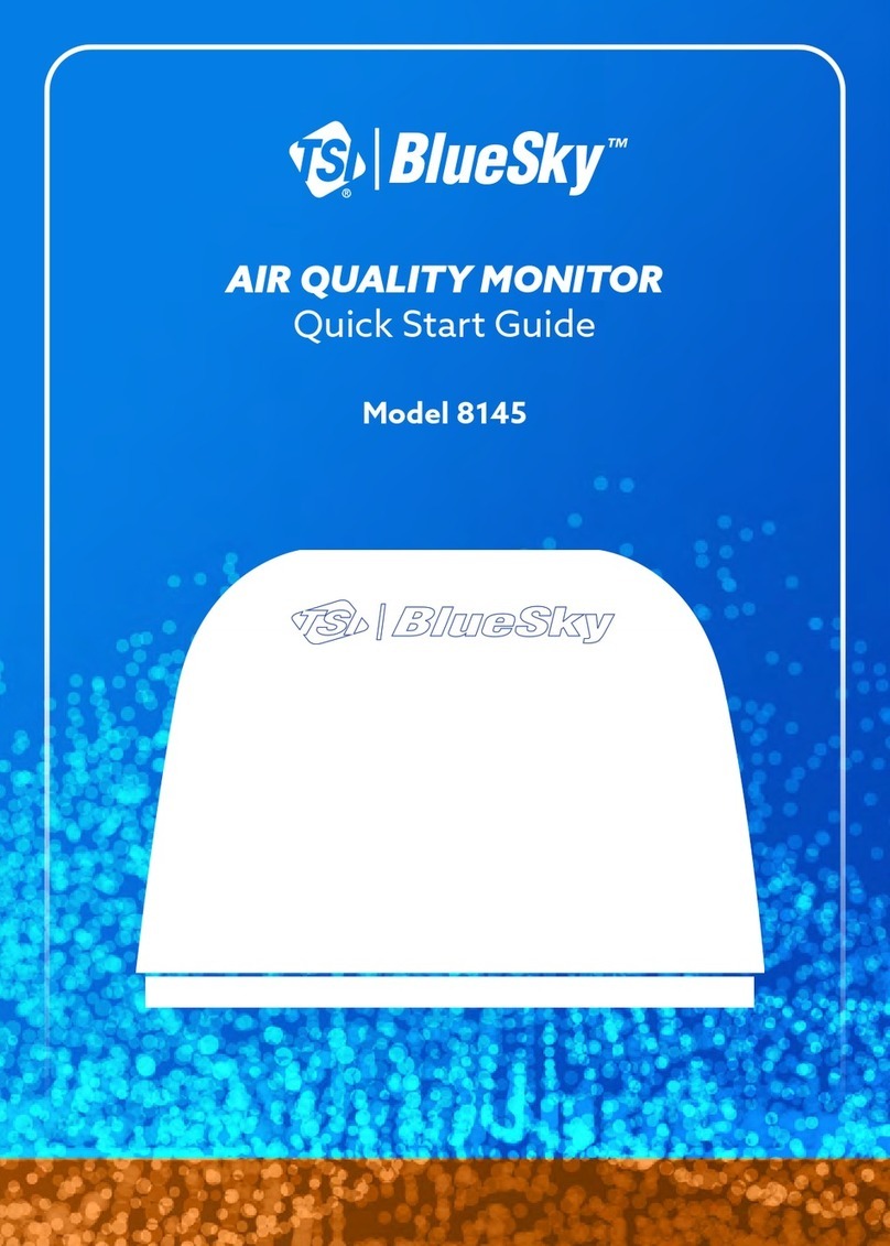 TSI Instruments BlueSky 8145 User manual