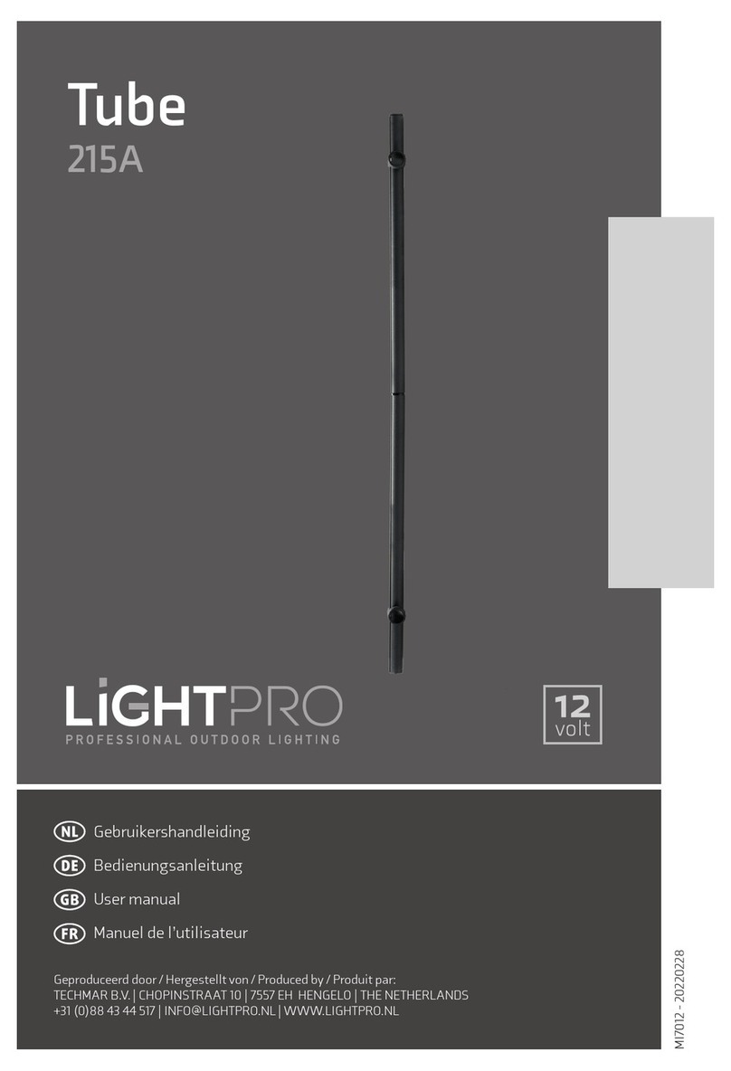 LightPro 215A User manual LightPro 215A User manual