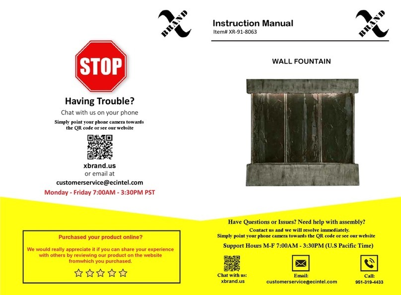 Xbrand XR-91-8063 User manual Xbrand XR-91-8063 User manual