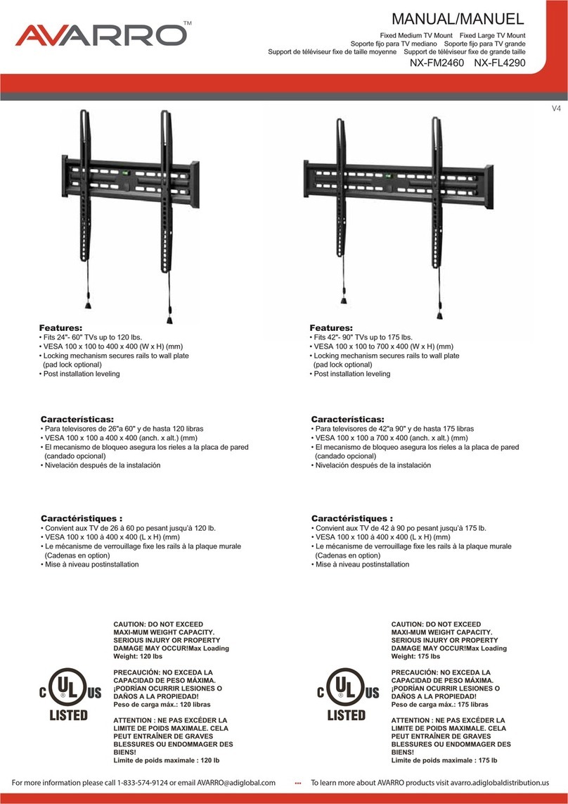 AVARRO NX-FM2460 manual