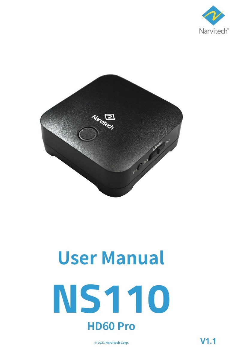 Narvitech NS110 user manual