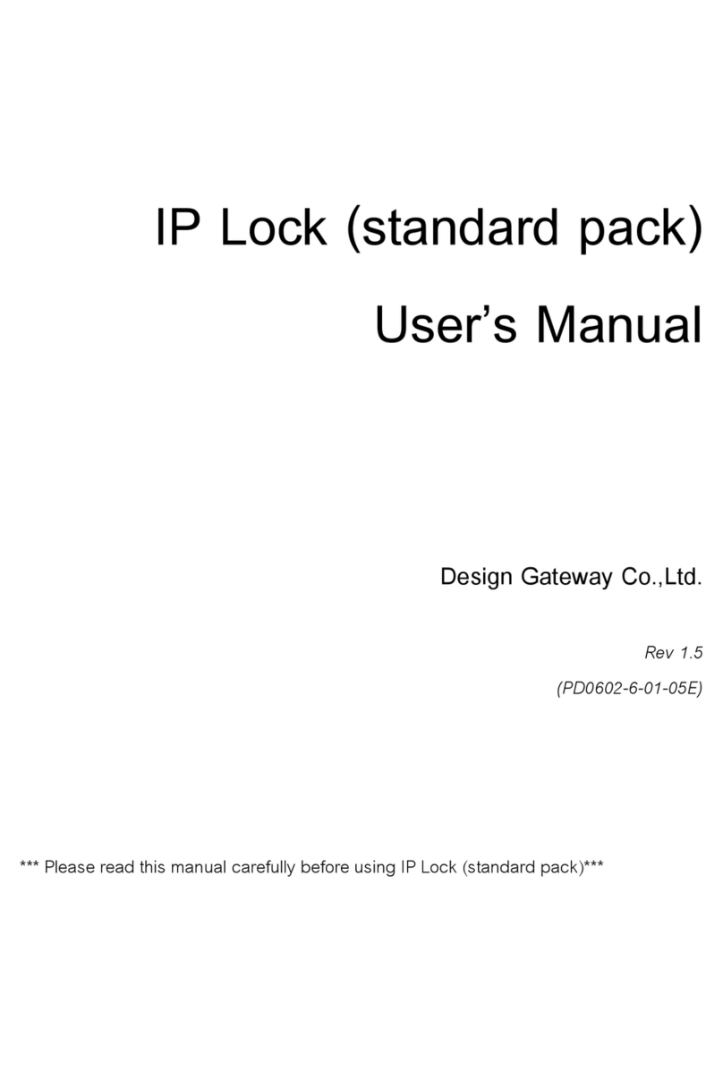 Design Gateway IP Lock user manual