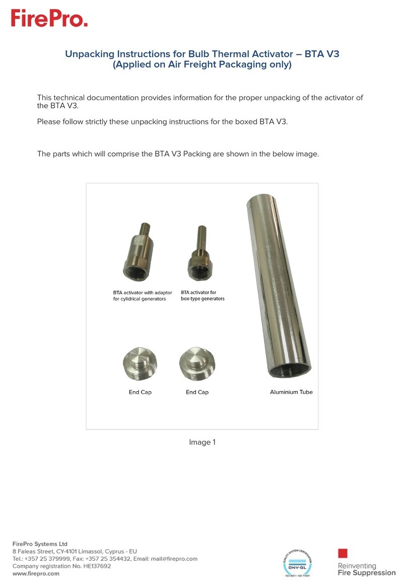 Fire Pro BTA V3 unpacking instructions