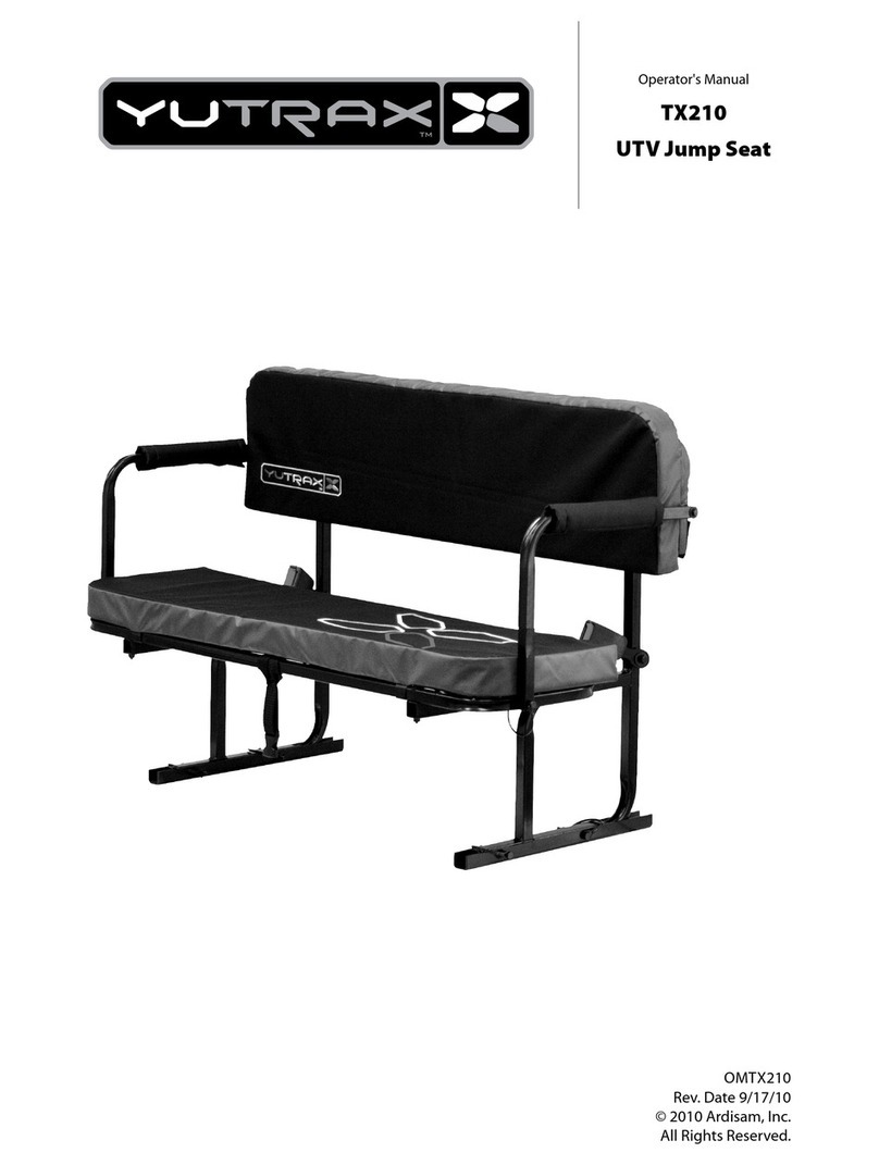 Yutrax TX210 Operator's manual
