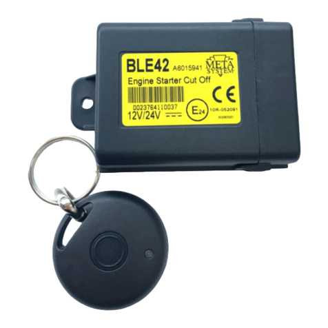 MetaSystem BLE42 User and installation manual MetaSystem BLE42 User and installation manual