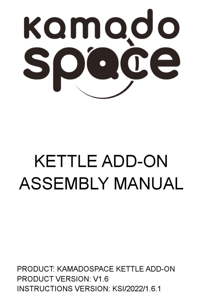 Kamado Space KETTLE ADD-ON V1.6 User manual