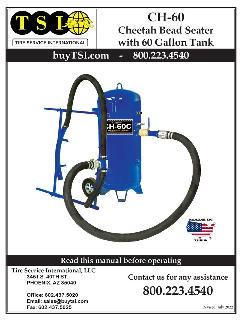 TSI Instruments CH-60 manual