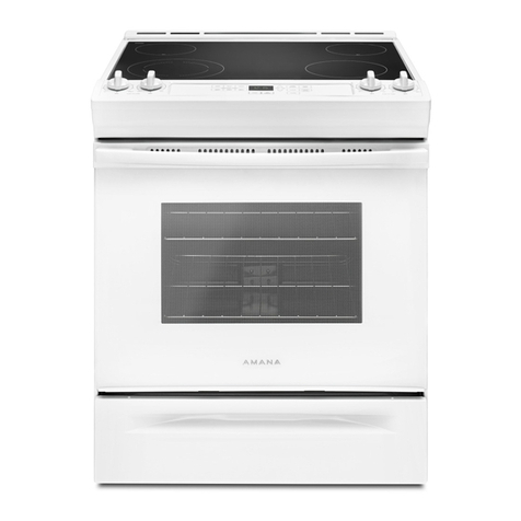 Amana YAES6603SFW User manual