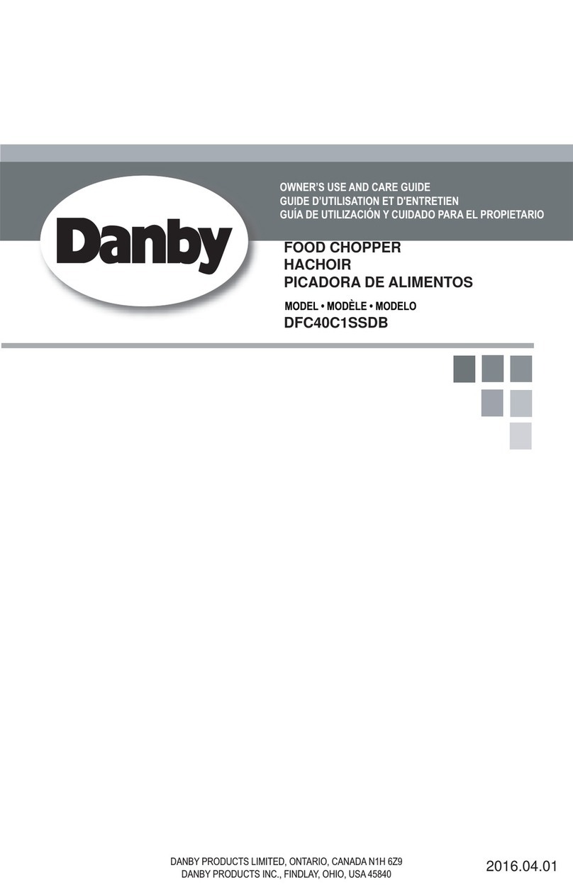 Danby DFC40C1SSDB Owner's use and care guide