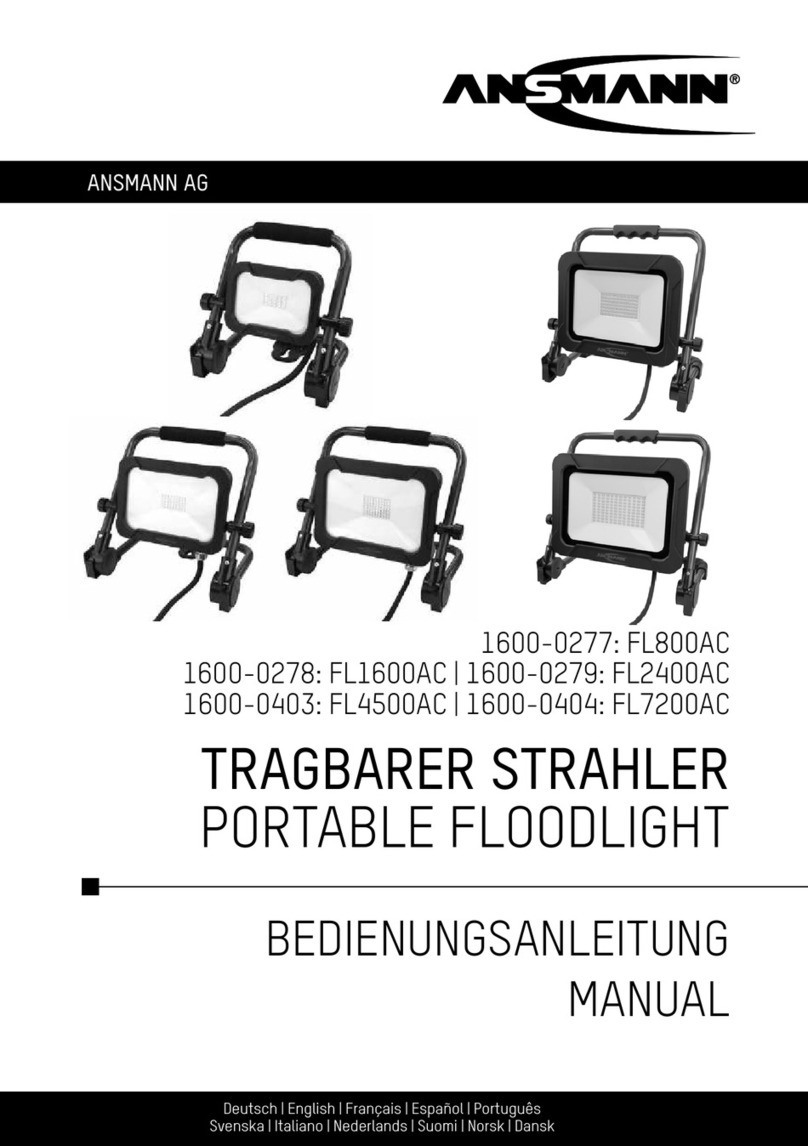 ANSMANN FL800AC User manual