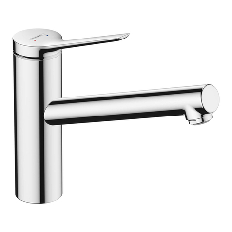 Hans Grohe Zesis M33 150 1jet 74802 Series Manual