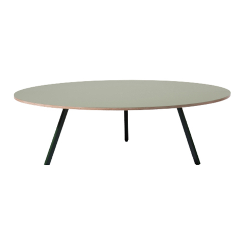 DeVorm Big Round Modular Table System User manual