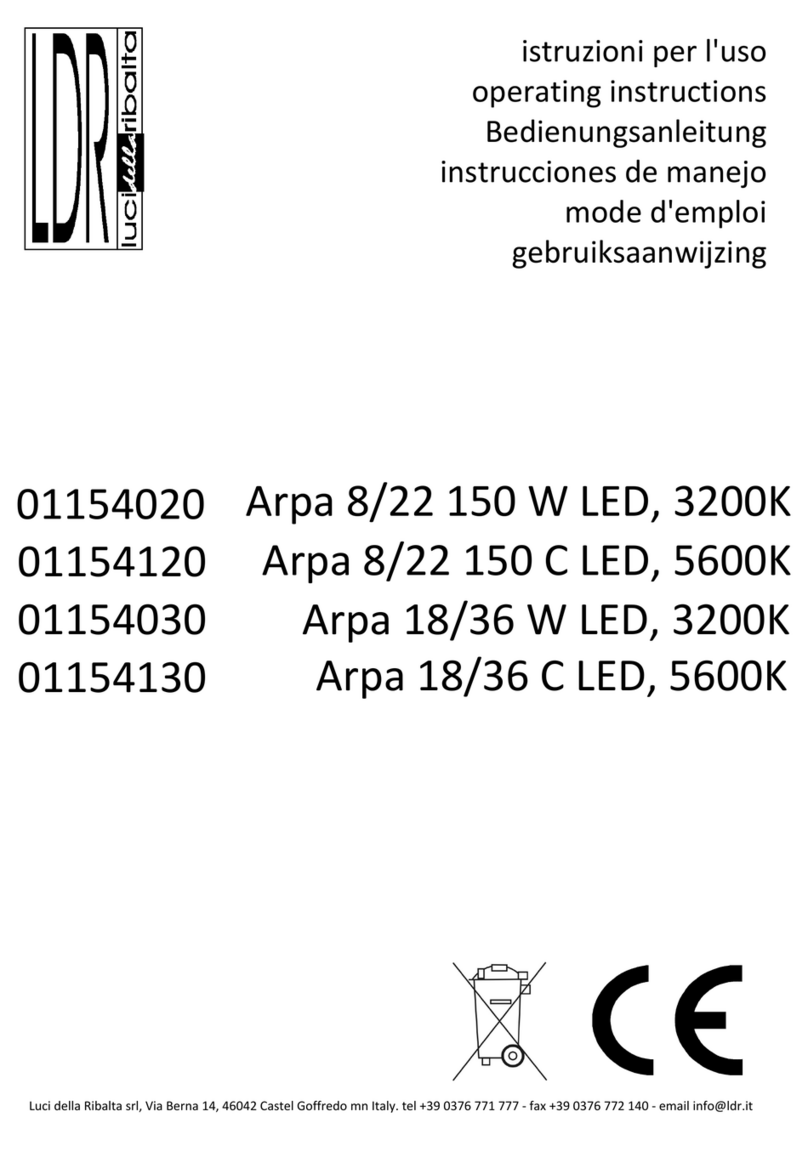 LDR Arpa 01154020 User manual