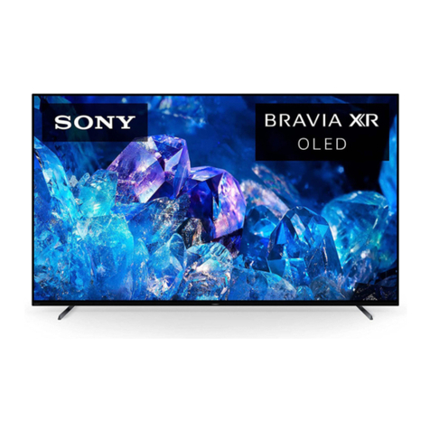 Sony BRAVIA XR-55A80K Operation instructions