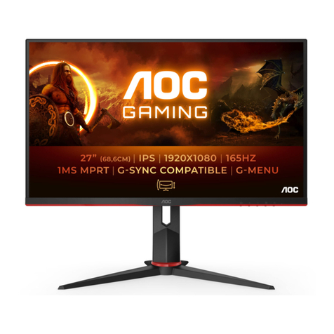 AOC 27G2SPU User manual
