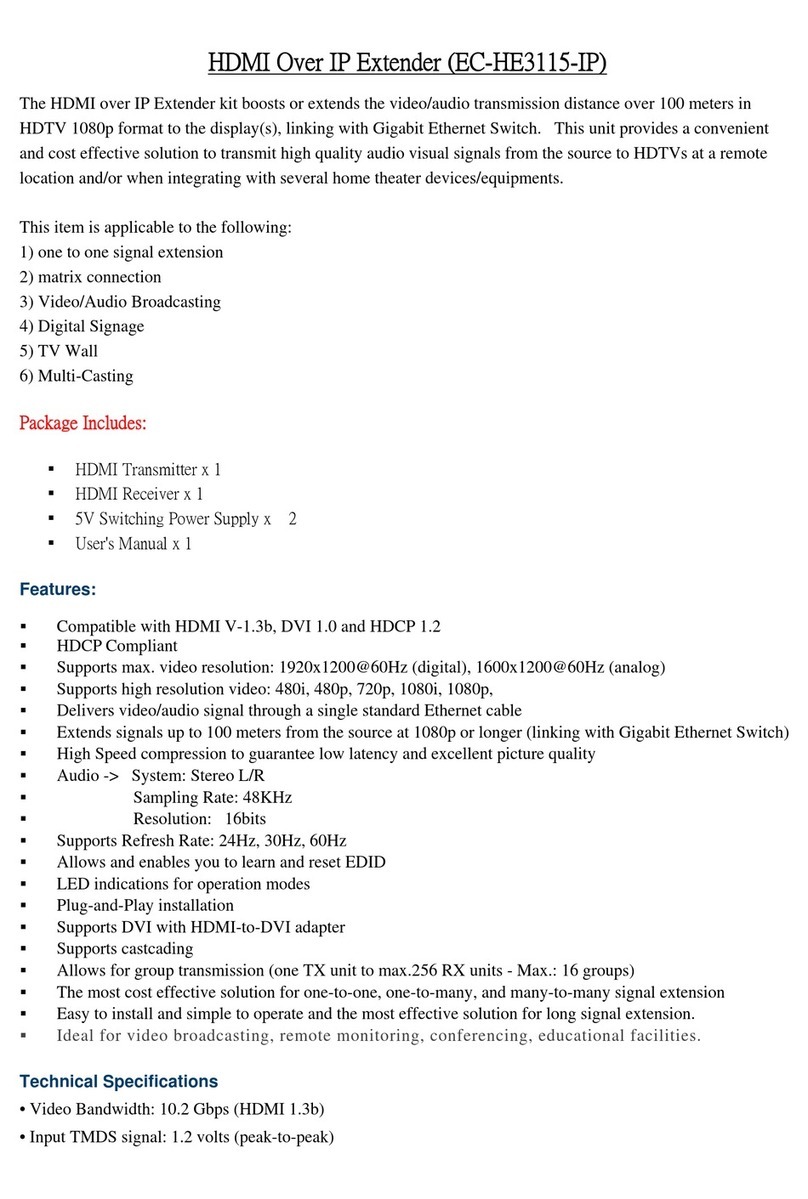 Ever Connect EC-HE3115-IP quick start guide