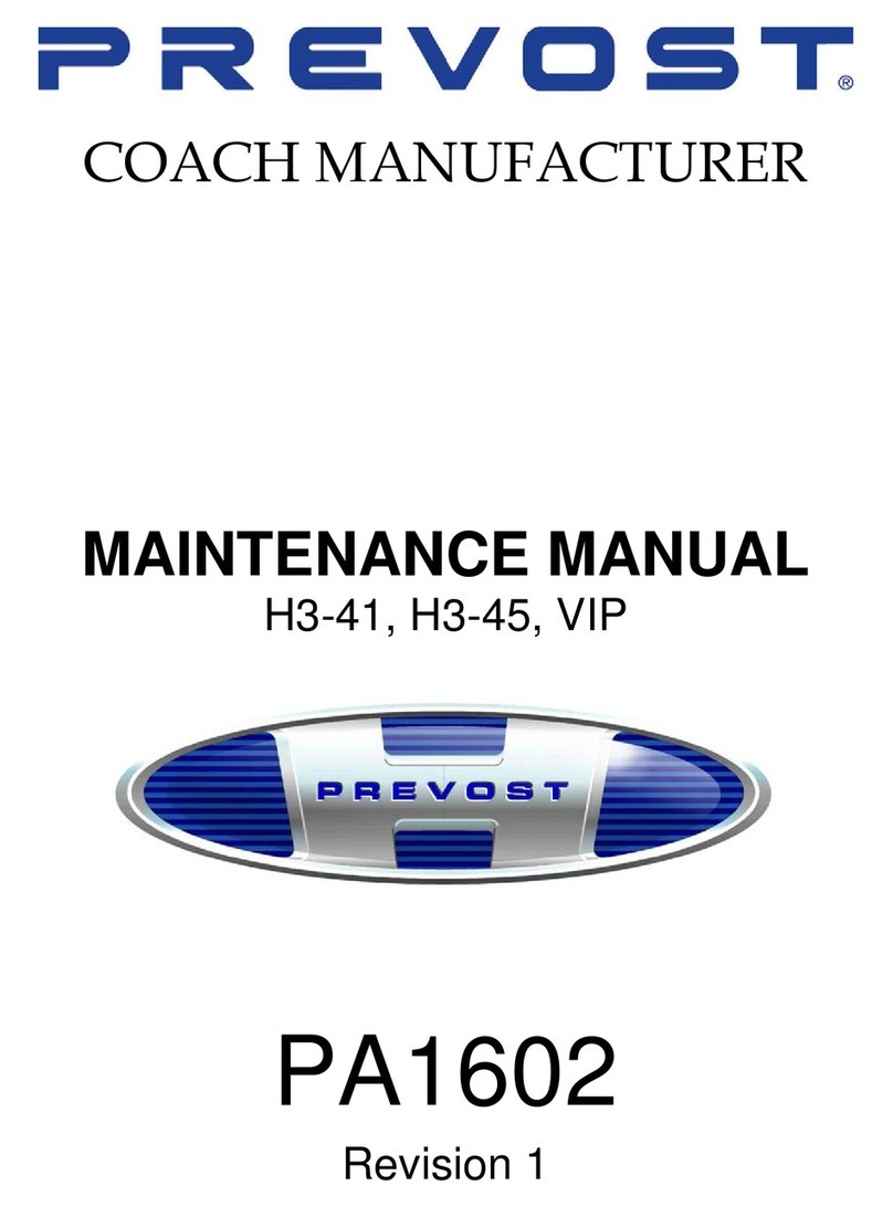 PREVOST H3-41 User manual