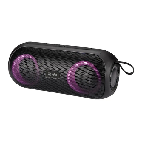 Qtx PartyPod user manual