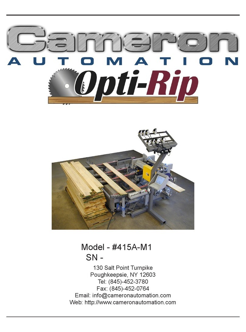 Cameron Opti-Rip 415A-M1 manual