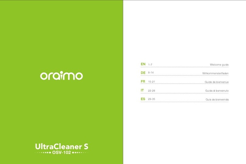 oraimo UltraCleaner S Welcome guide