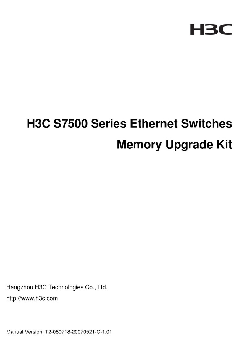 H3C S7500 Series User manual
