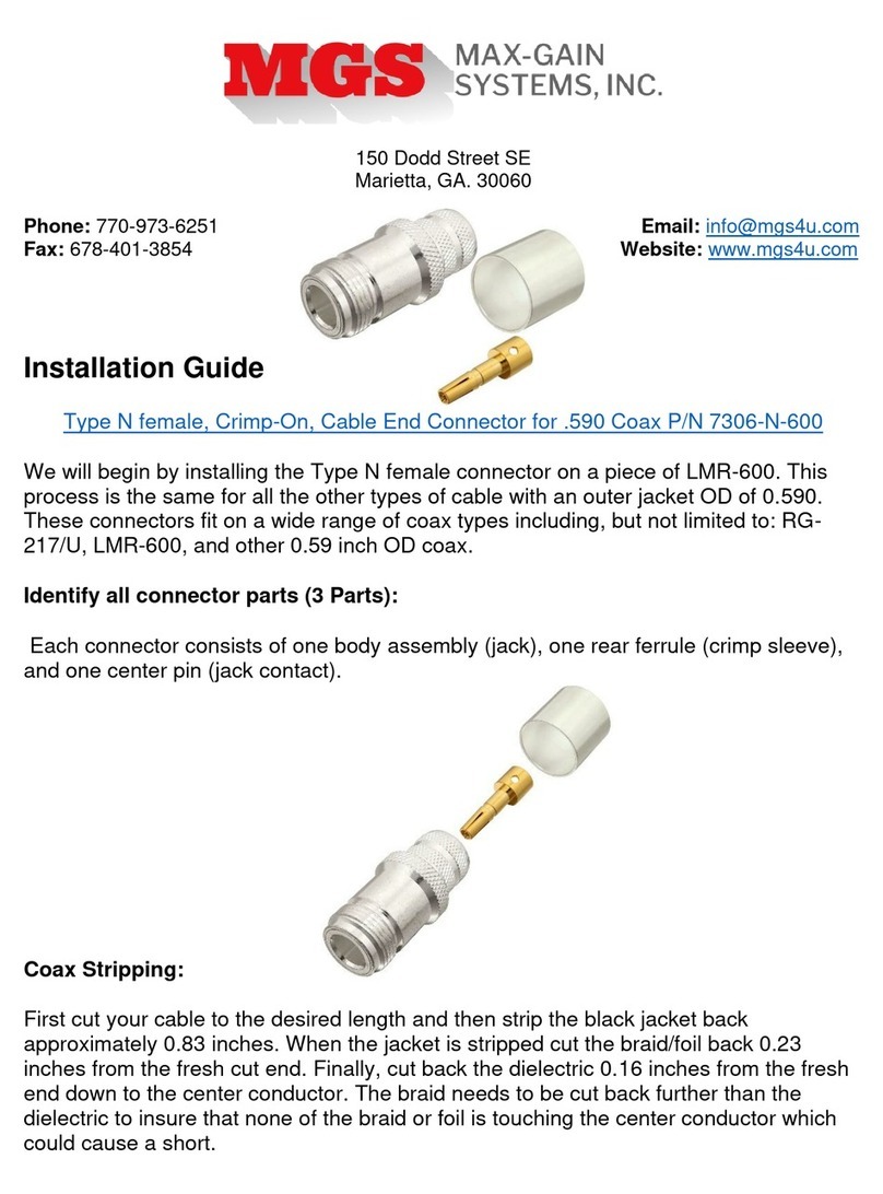 MGS 7306-N-600 installation guide
