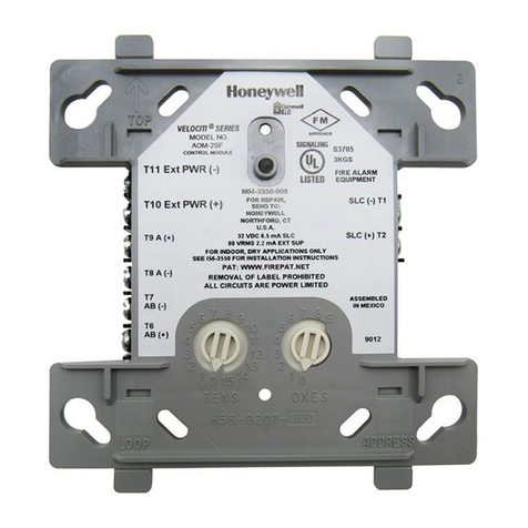 Honeywell Velociti Series User manual