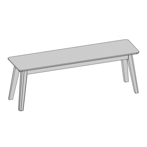 fantastic furniture Retro Bench Assembly instructions fantastic furniture Retro Bench Assembly instructions