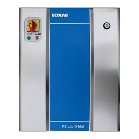 Ecolab Lub-O-Mat 2.5 User manual