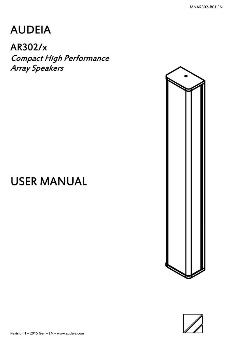 AUDEIA AR302 Series User manual