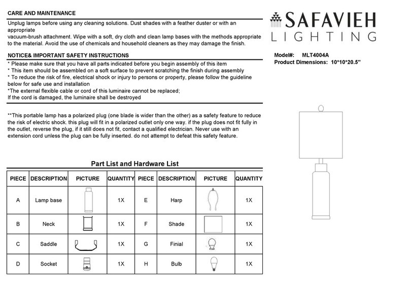 Safavieh MLT4004A User manual