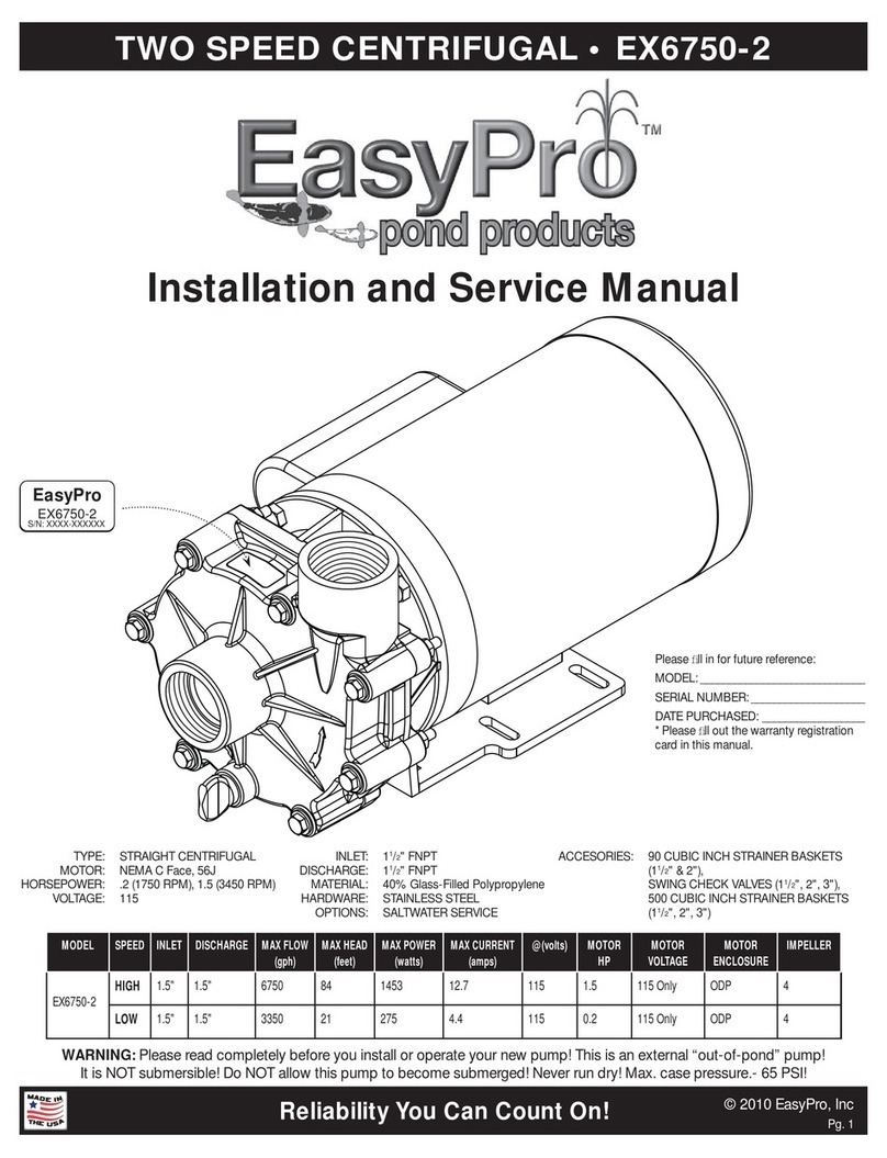 EasyPro EX6750-2 Manual EasyPro EX6750-2 Manual