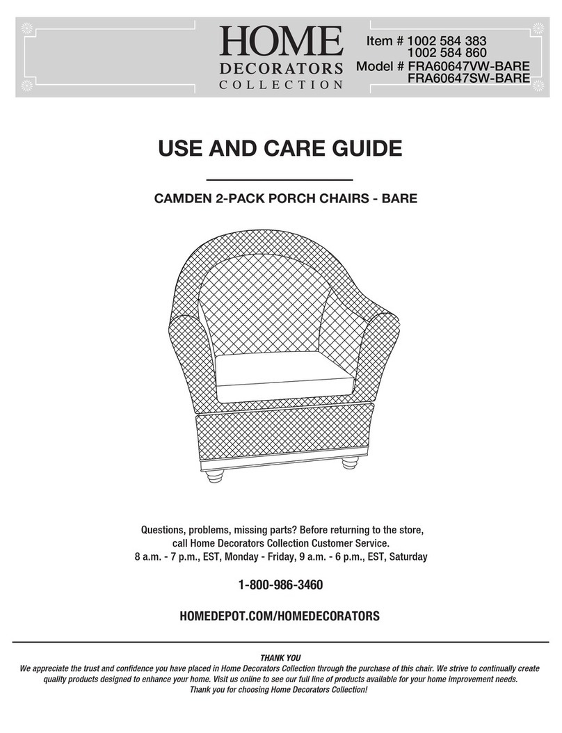 Home Decorators CAMDEN FRA60647VW-BARE User manual Home Decorators CAMDEN FRA60647VW-BARE User manual