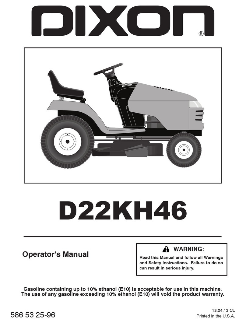 Dixon D22KH46 Operator's manual