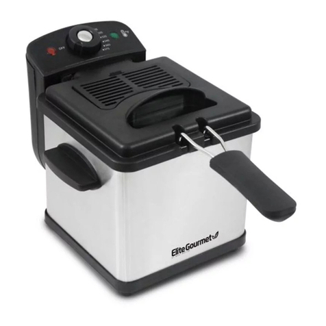 Elite Gourmet EDF-1607 User manual