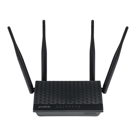 PROLiNK PRC3801v2 Quick installation guide