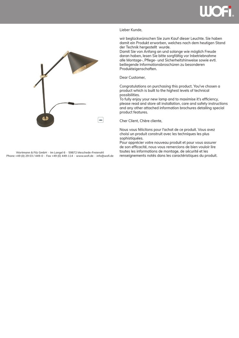wofi Gloria installation instructions
