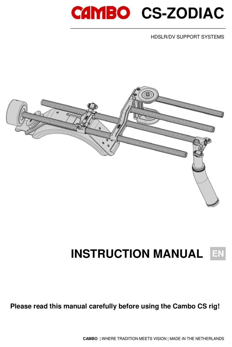 Cambo CS-ZODIAC User manual Cambo CS-ZODIAC User manual