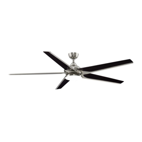 Fanimation SHOWROOM SUBTLE FPD6236B Series manual