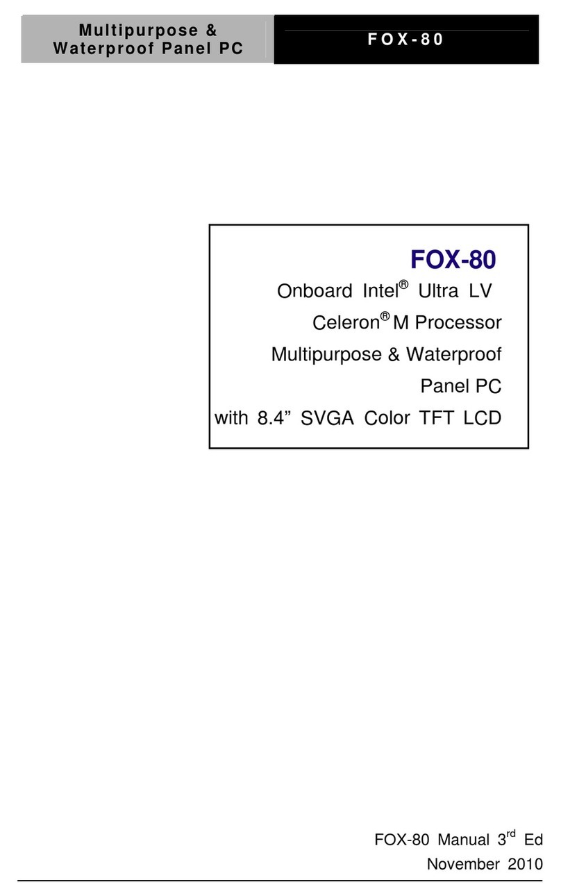 Aaeon FOX-80 manual