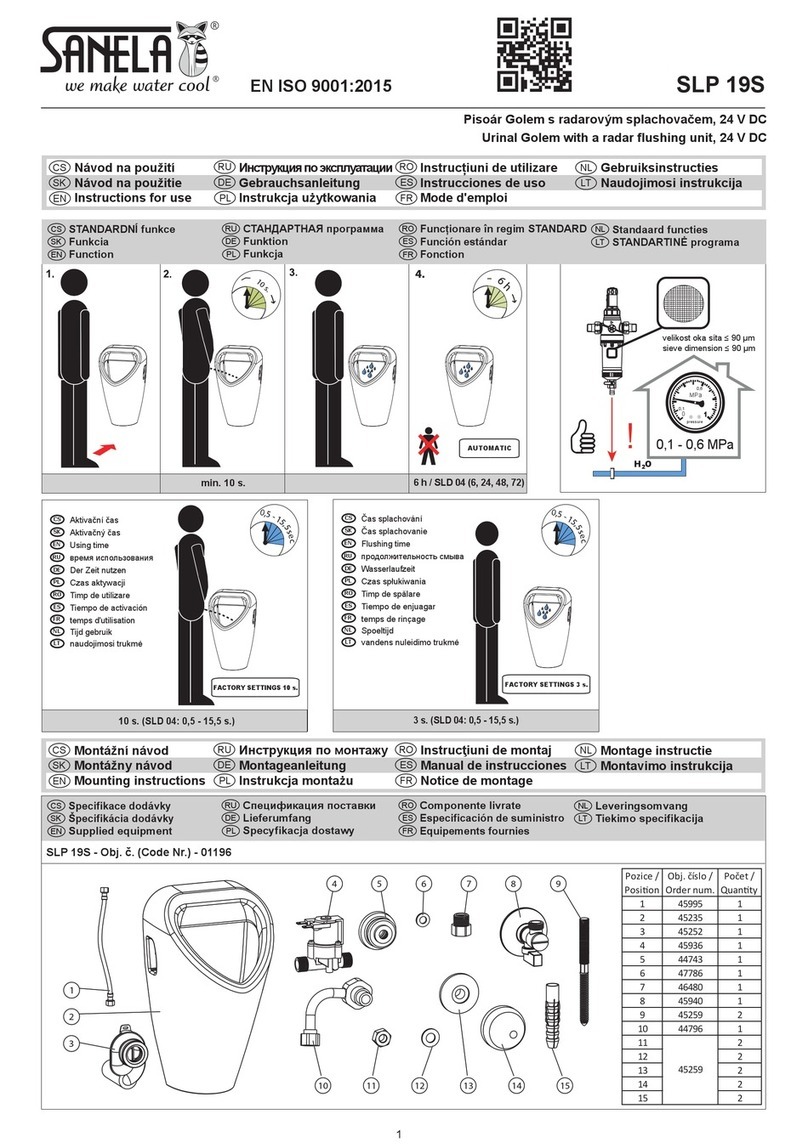 Sanela Golem SLP 19S Instructions for use